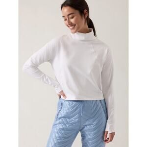 Athleta Whistler Mock Neck Top